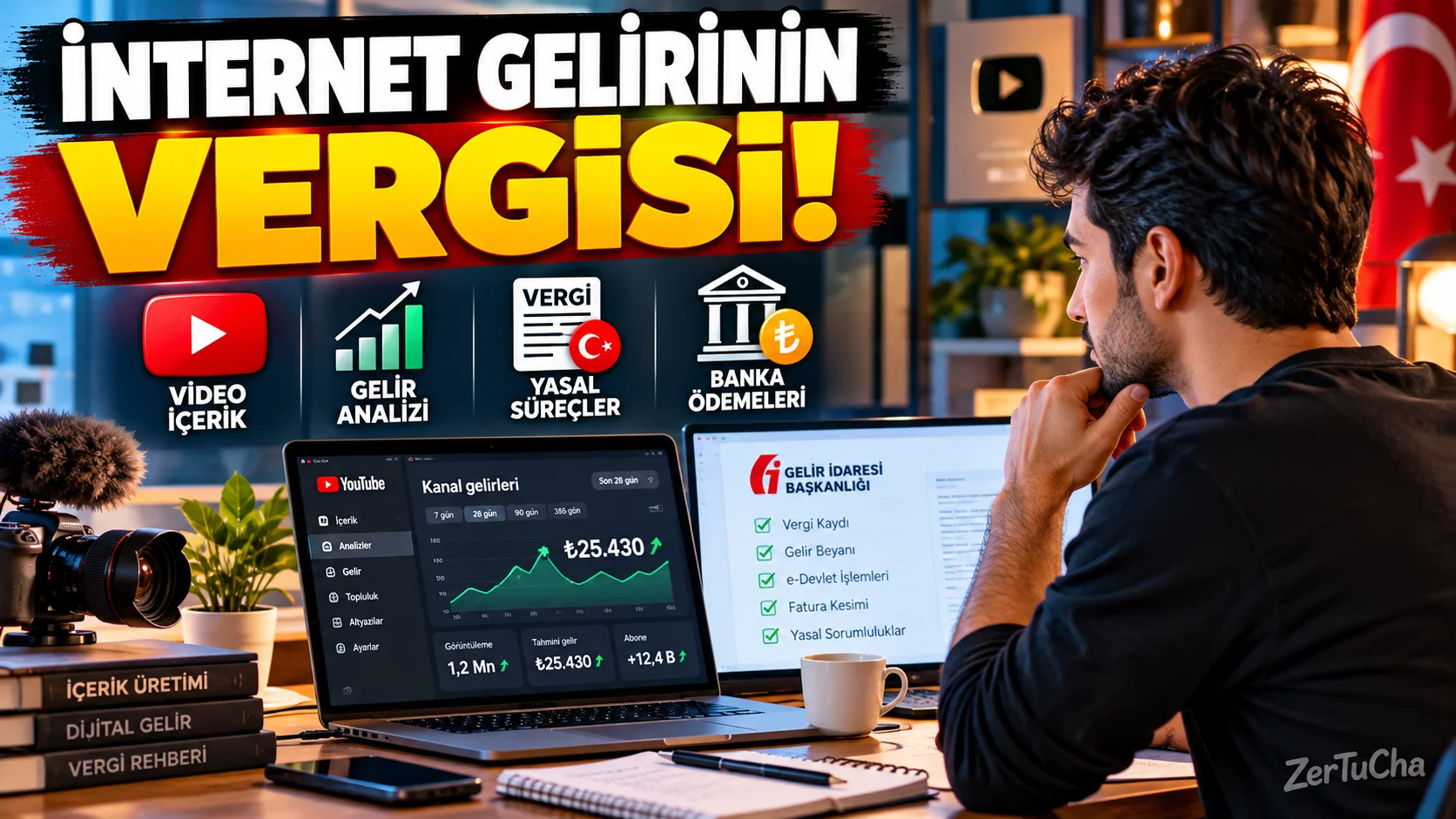 Generating Revenue from YouTube and Web Content: How Does the 20/B Exception in Türkiye Work?