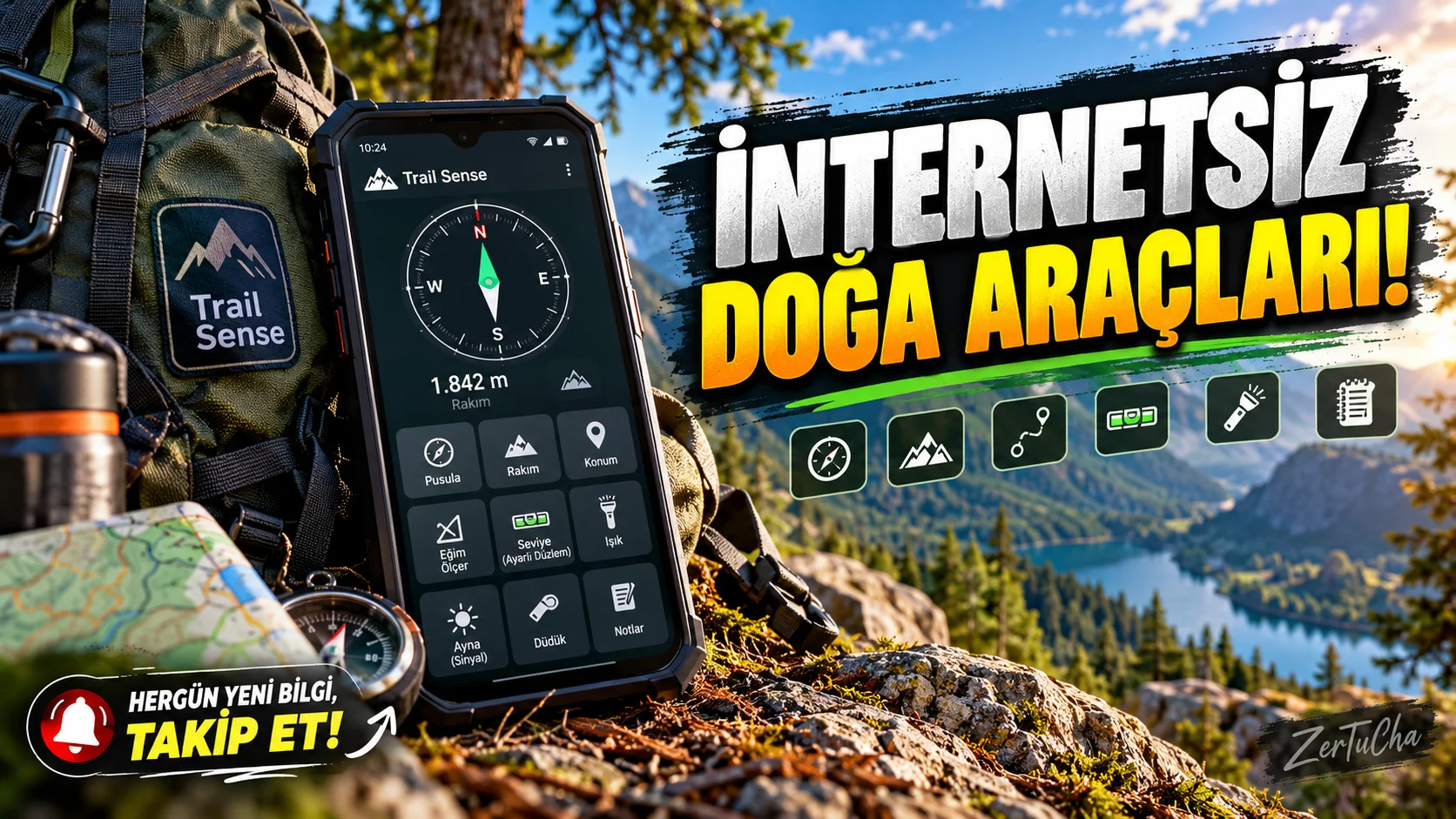 A Hiking Application That Can Be Useful in Places Without Internet