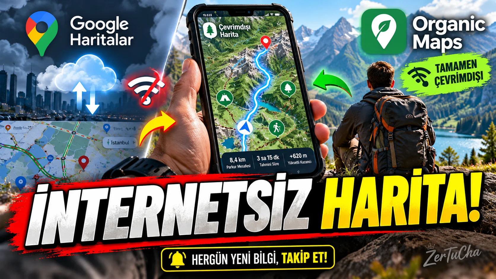 Google Maps → Organic Maps