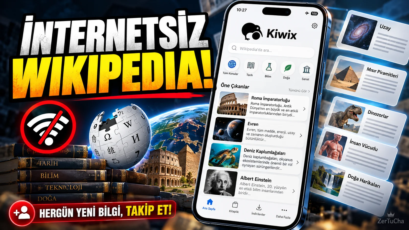 İnternet Kesilse Bile Bilgiye Ulaşın! Wikipedia'yı Telefonunuza İndiren Uygulama