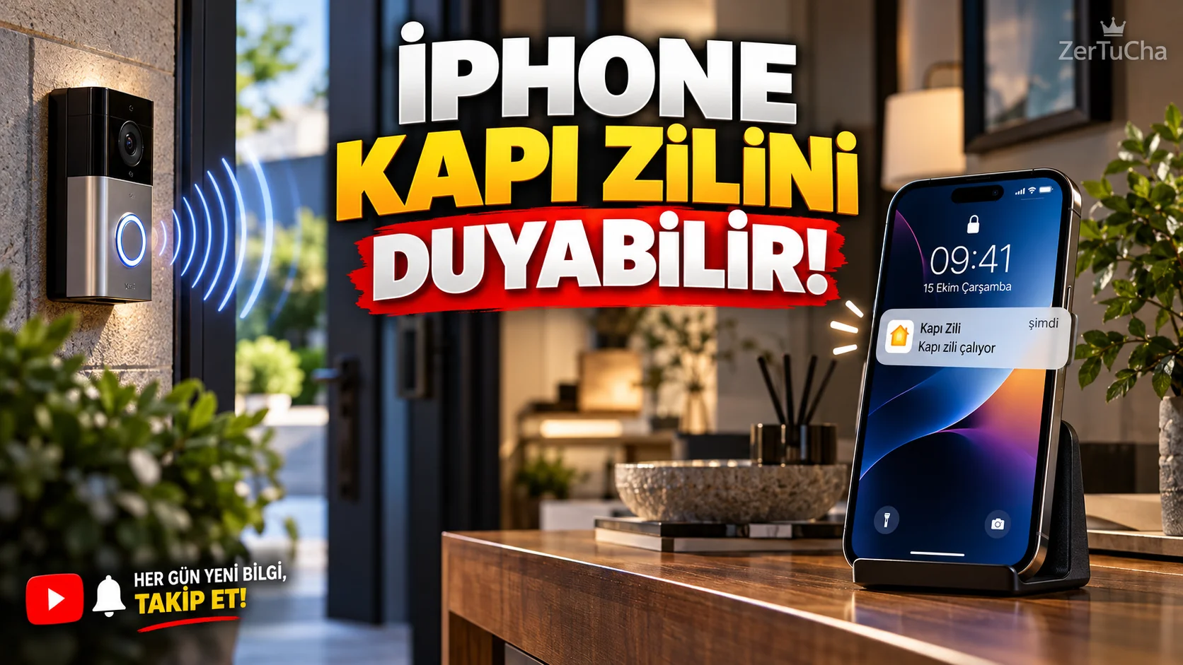 iPHONE: Kapı Zilini veya Evdeki Bir Cihazın Sesini Duyduğunda Telefonunuz Size Haber Verebilir!