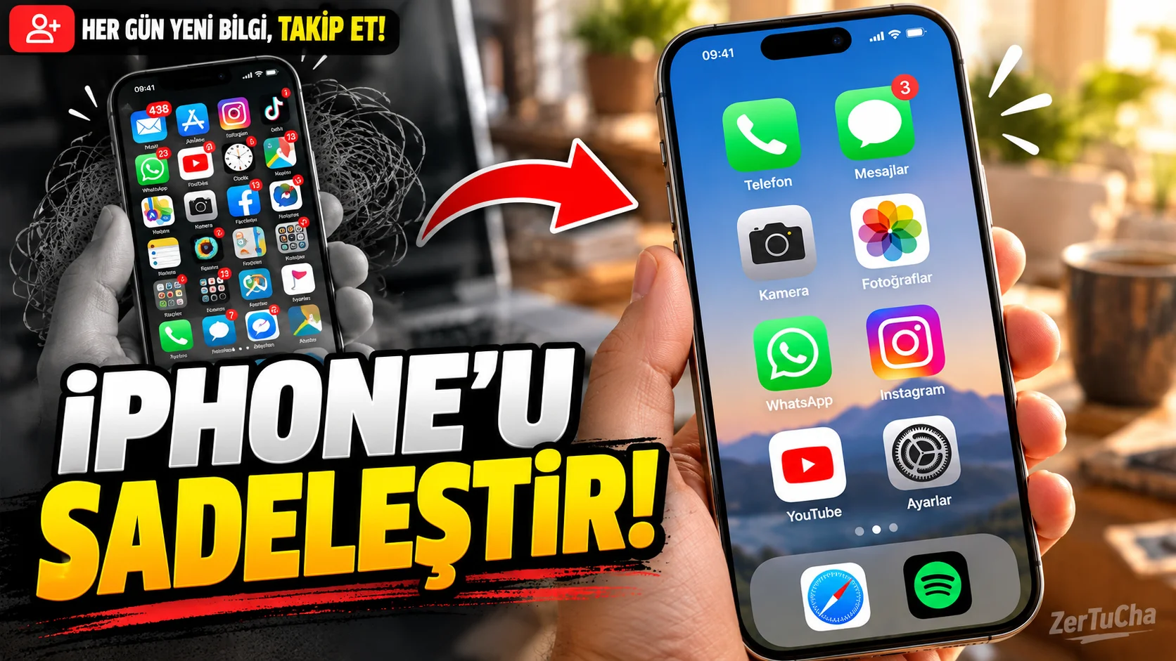 iPhone'u Daha Basit Bir Telefona Dönüştürün: İstediğiniz Uygulamaları Öne Çıkarın!