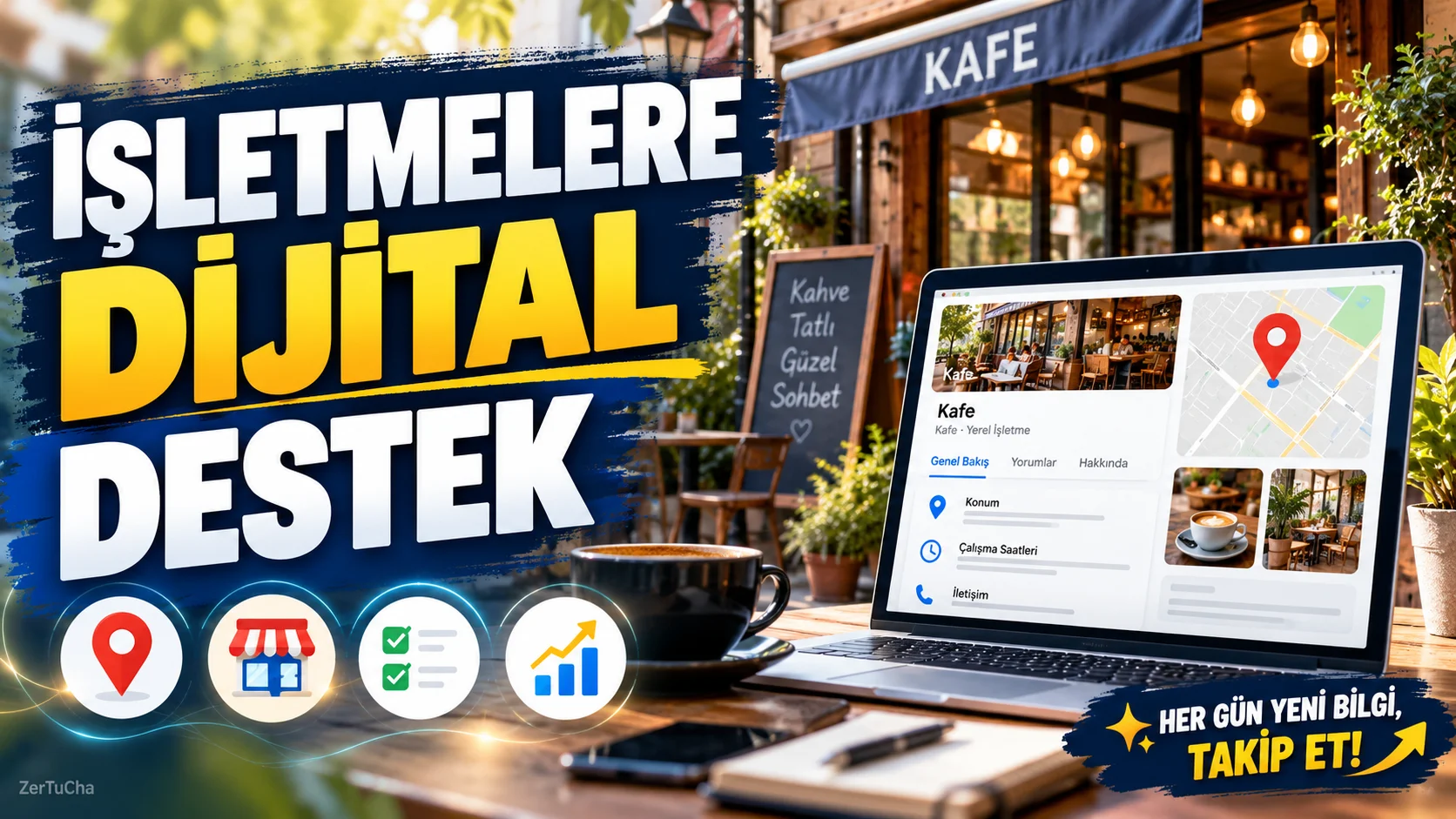 Küçük İşletmelere Google İşletme Profili ve Dijital Görünürlük Desteği Sunmak