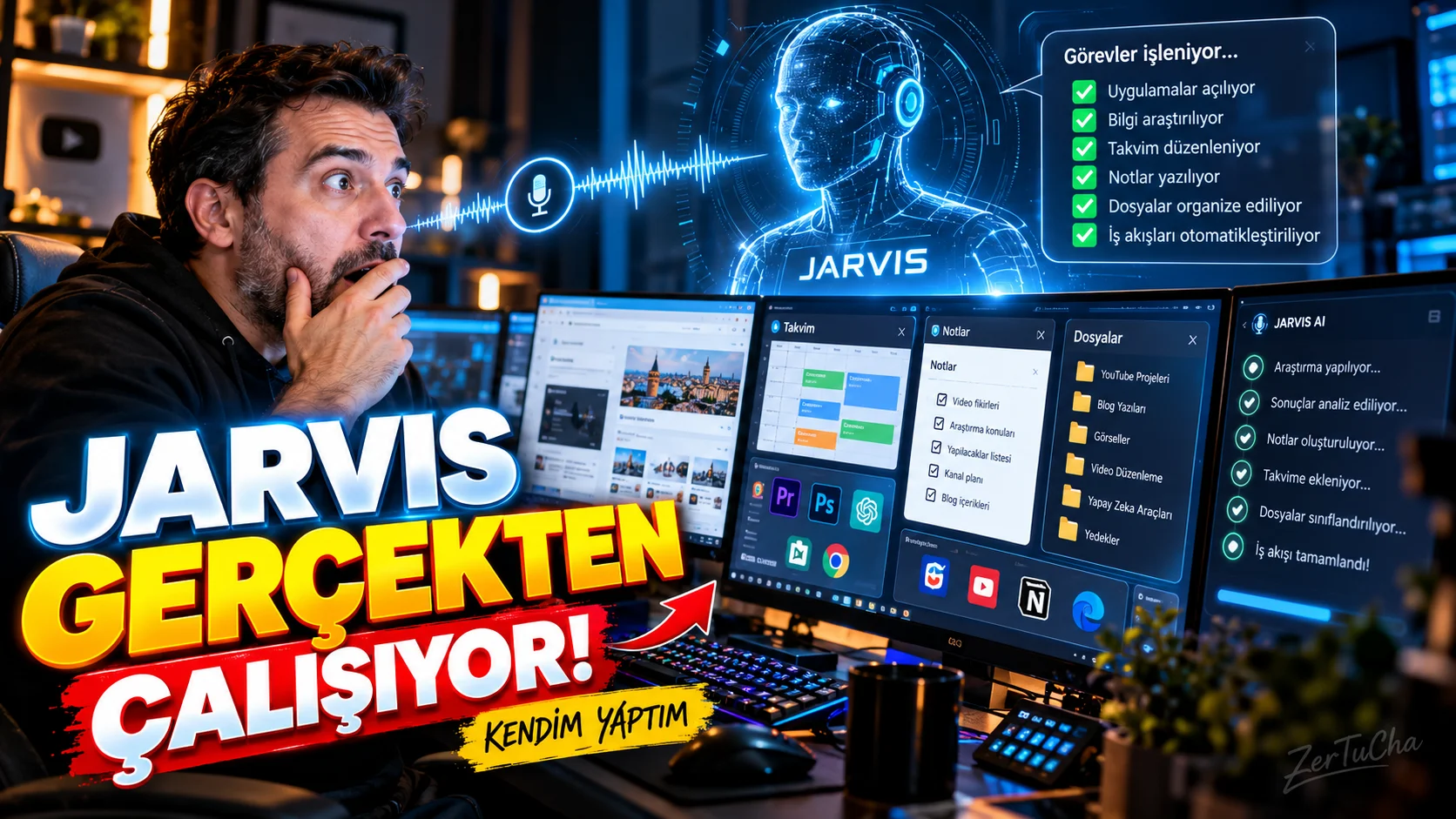 Sosyal Medyada Gördüğünüz "JARVİS" Sistemi Hakkında En Detaylı Bilgi, Gününüzü Planlayan Yapay Zekâ Asistanı Adım Adım Nasıl Yapılır?