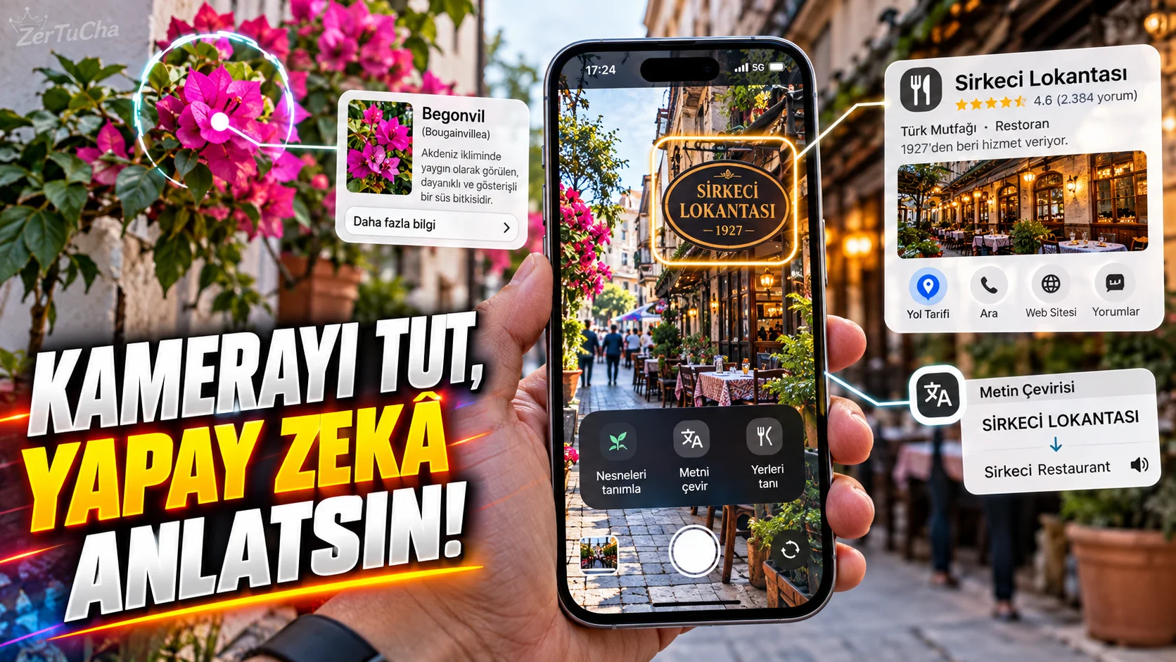 iPhone'un Kamerası Artık Etrafınızdaki Şeyleri Anlayabiliyor: Görsel Zekâ Nasıl Kullanılır?