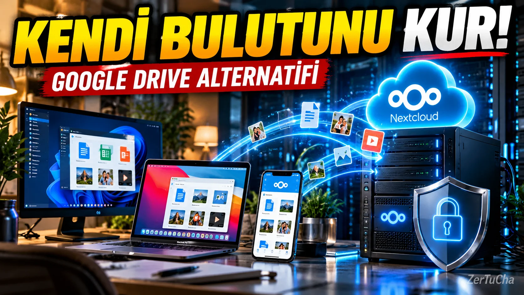 GOOGLE DRIVE'A ALTERNATİF ARAYANLAR DİKKAT! Kendi Bulutunu Kurabilirsin