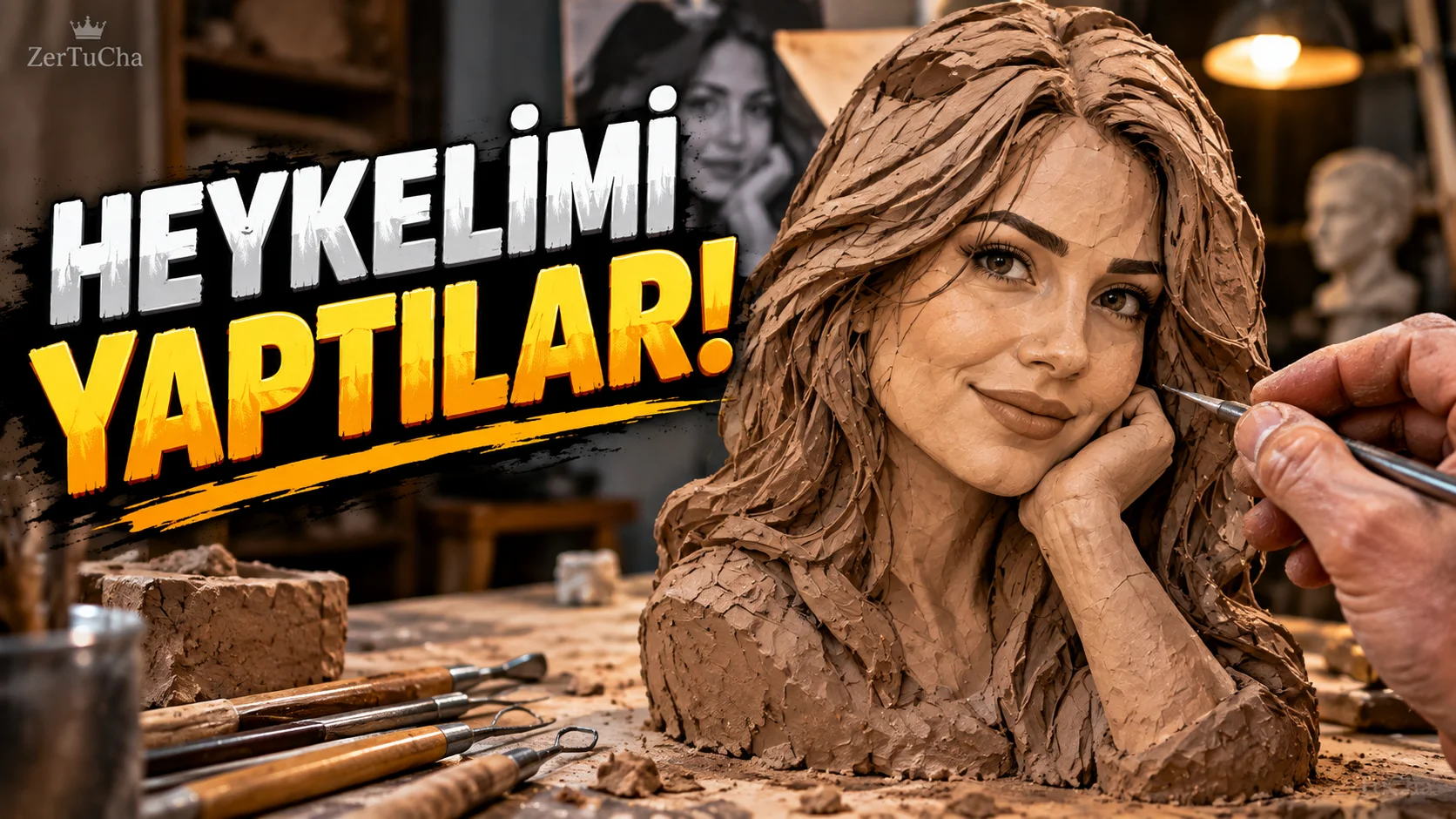Fotoğrafınızı El Yapımı Kil Heykele Çevirin