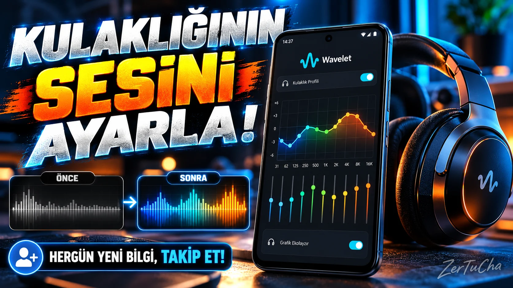 Aynı Kulaklıkla Daha Farklı Bir Ses Deneyimi: Wavelet Ekolayzır
