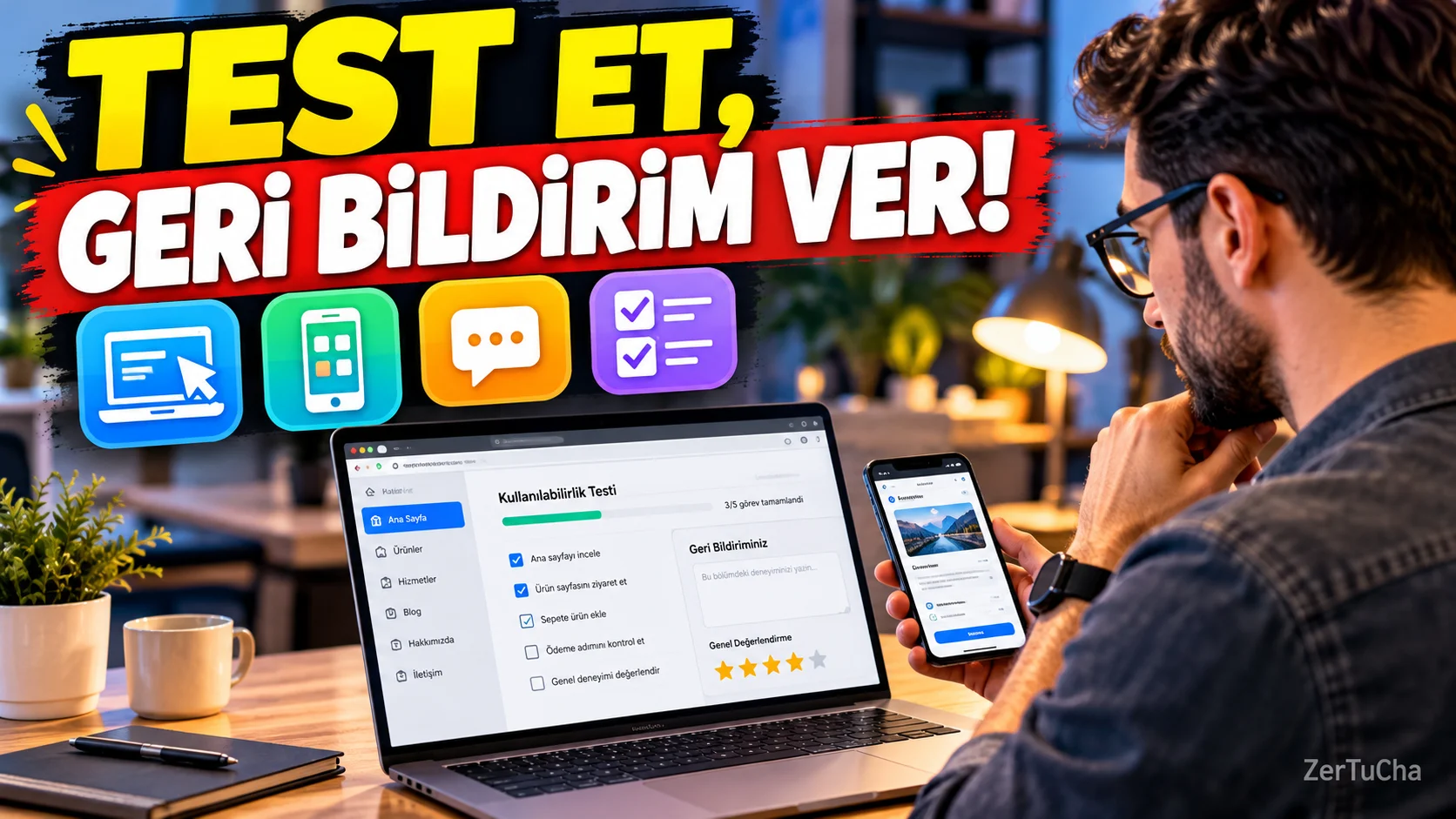 Web Sitelerini Test Ederek Para Kazanmak: Yeni Başlayanlar İçin Gerçekçi Rehber