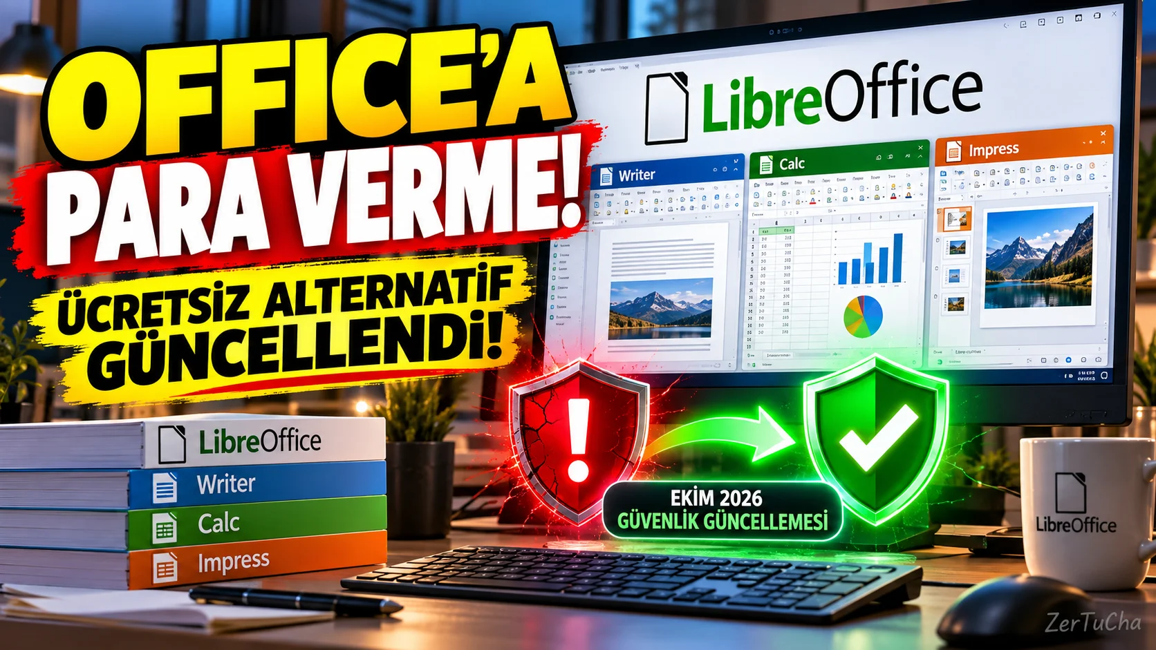 MICROSOFT OFFICE'A PARA VERMEK ZORUNDA DEĞİLSİN! Ücretsiz Ofis Paketi Güncellendi