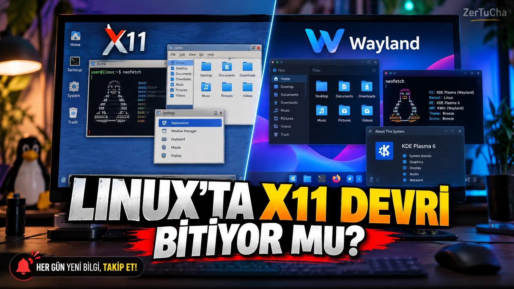 Linux Masaüstünde Büyük Değişim: KDE Plasma 6.8, X11 Desteğini Bırakıyor