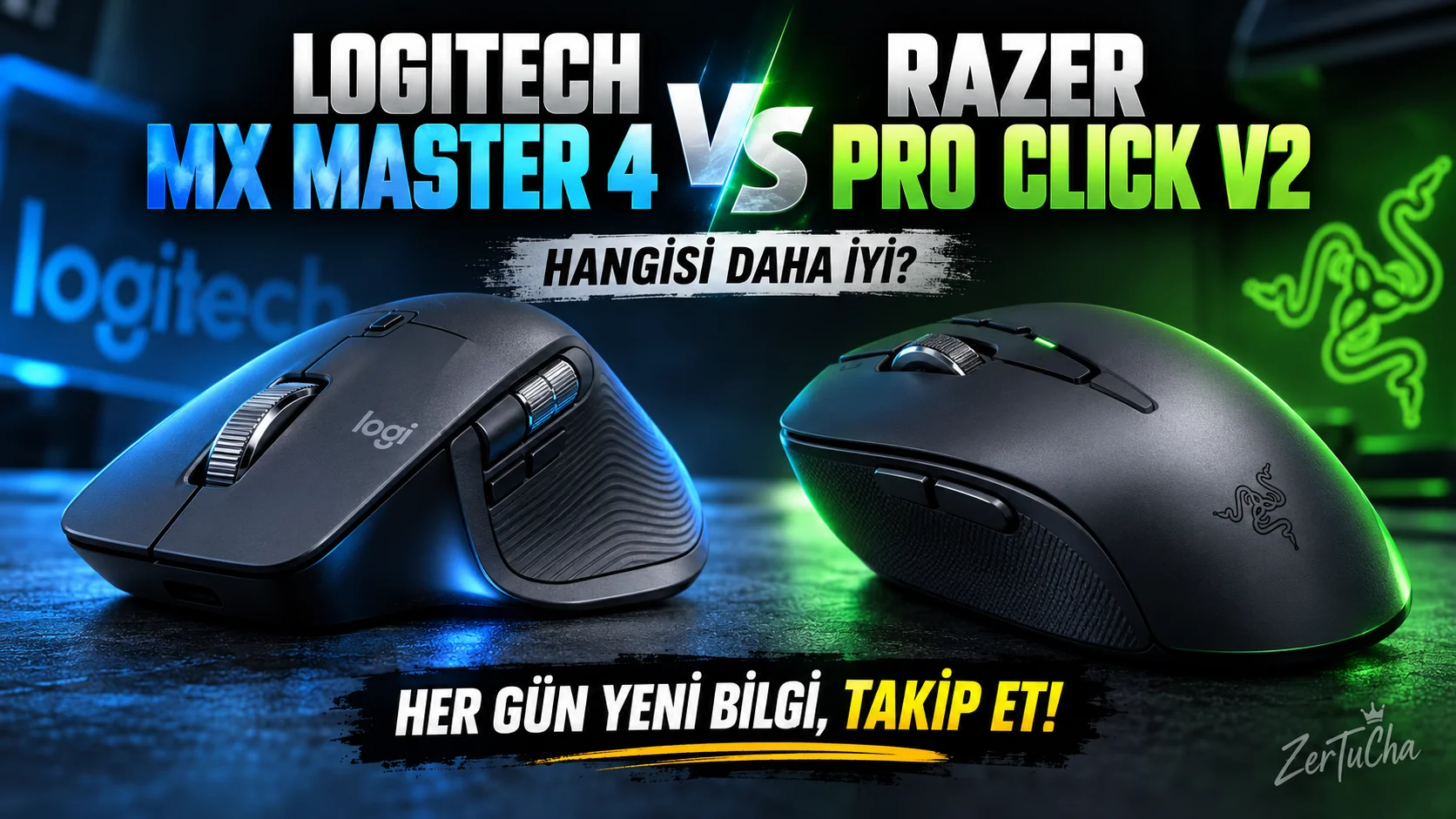 Logitech MX Master 4 or Razer Pro Click V2? 2026 Comparison