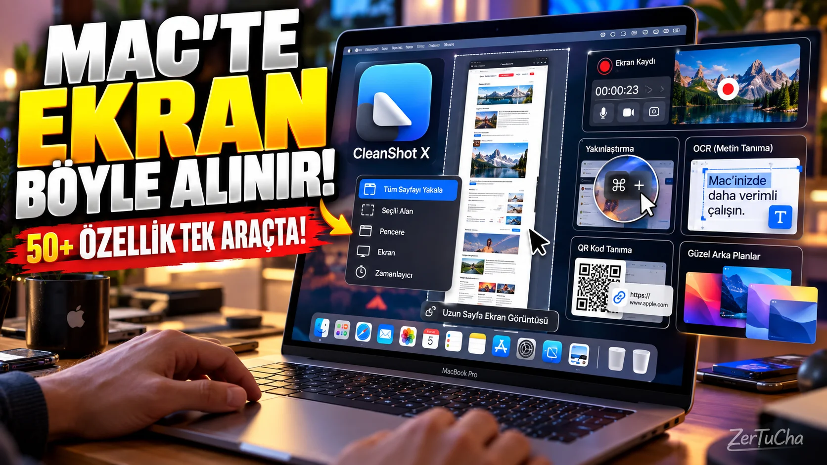 MAC'TE EKRAN GÖRÜNTÜSÜ ALMAK ARTIK BAŞKA! Bu Araç İçerik Üreticilerinin İşi