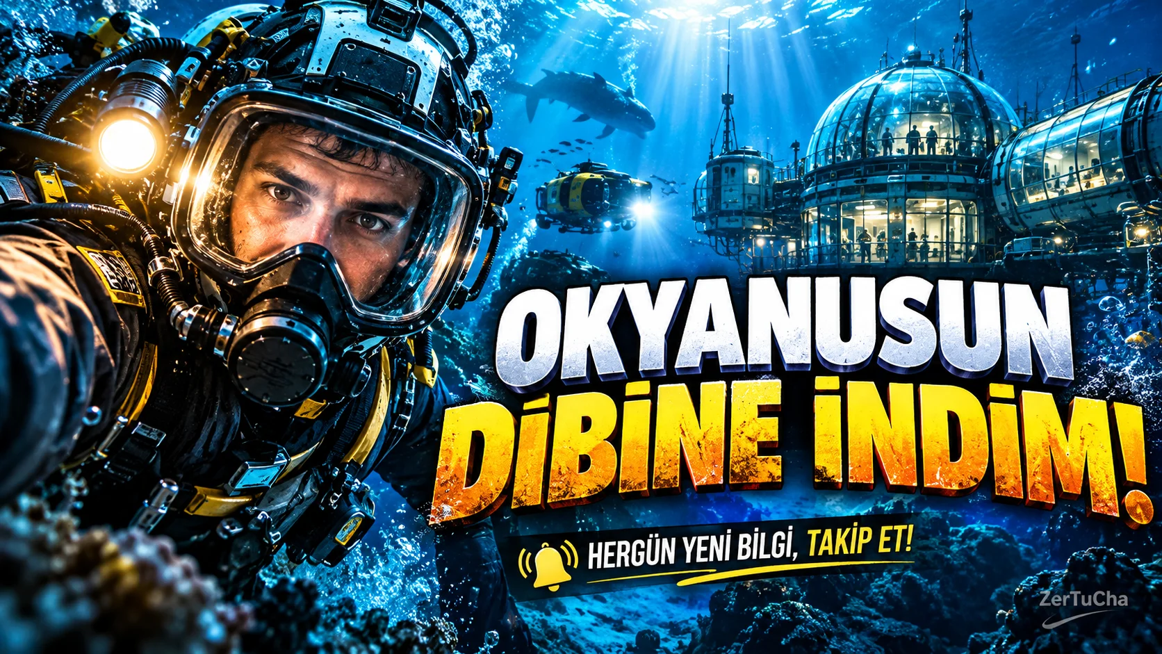 Fotoğrafınızı Sualtı Kaşifine Dönüştürün