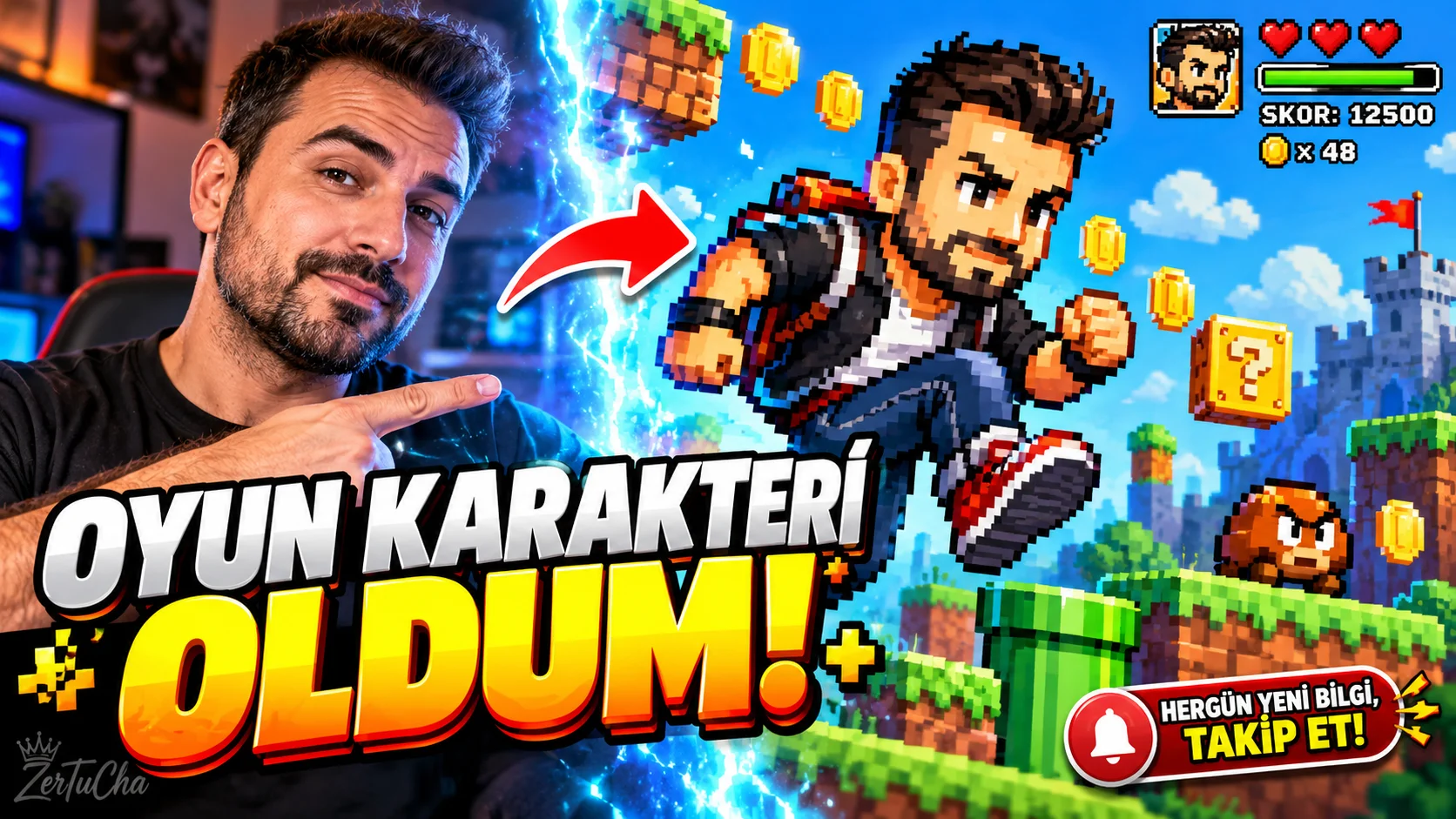 Fotoğrafınızı 8-Bit Oyun Karakterine Dönüştürün