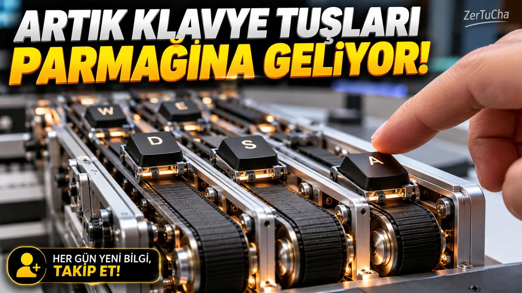 Google'ın Yeni Klavyesinde Tuşlar Senin Parmağına Geliyor: Dönen Bantlı Gboard Nasıl Çalışıyor?