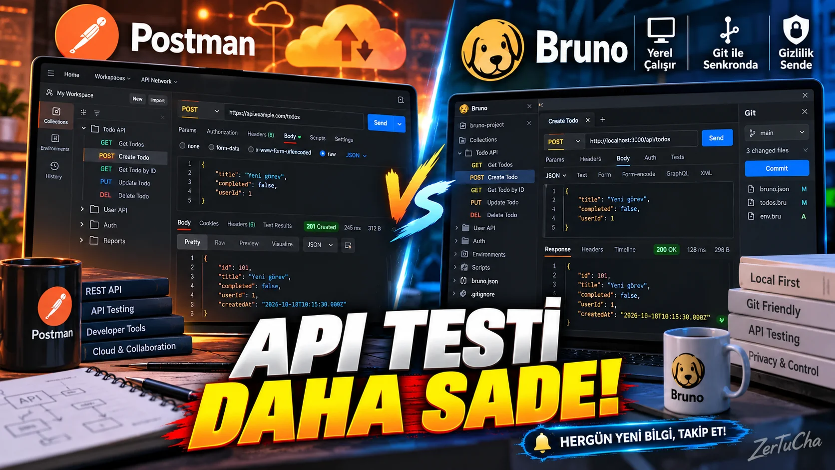 Postman Yerine Bruno: API Testlerini Daha Sade Bir Ortamda Yapın