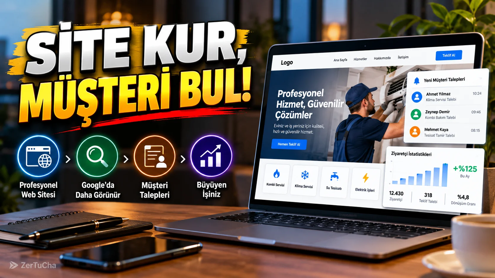 Küçük Bir Web Sitesini Gelir Getiren Araca Dönüştürmek: Niş Site + Lead Generation Modeli