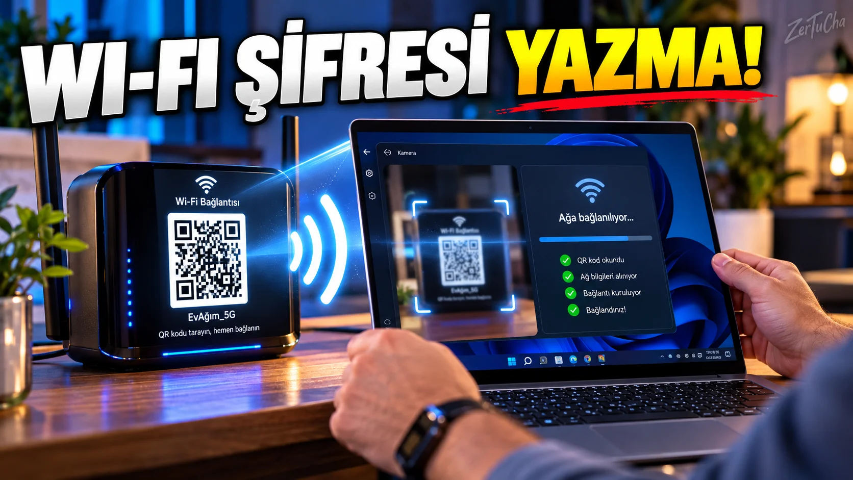 Typing Wi-Fi Password in Windows Becomes History: Connect in One Move with QR Code