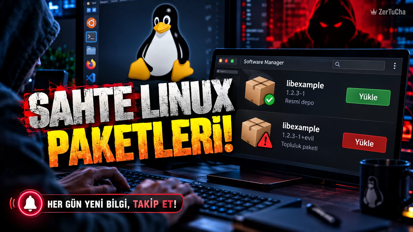 Linux'ta Program Kurarken Dikkat: Sahte AUR Paketleri Yönetici Yetkisiyle Zararlı Kod Çalıştırabiliyor