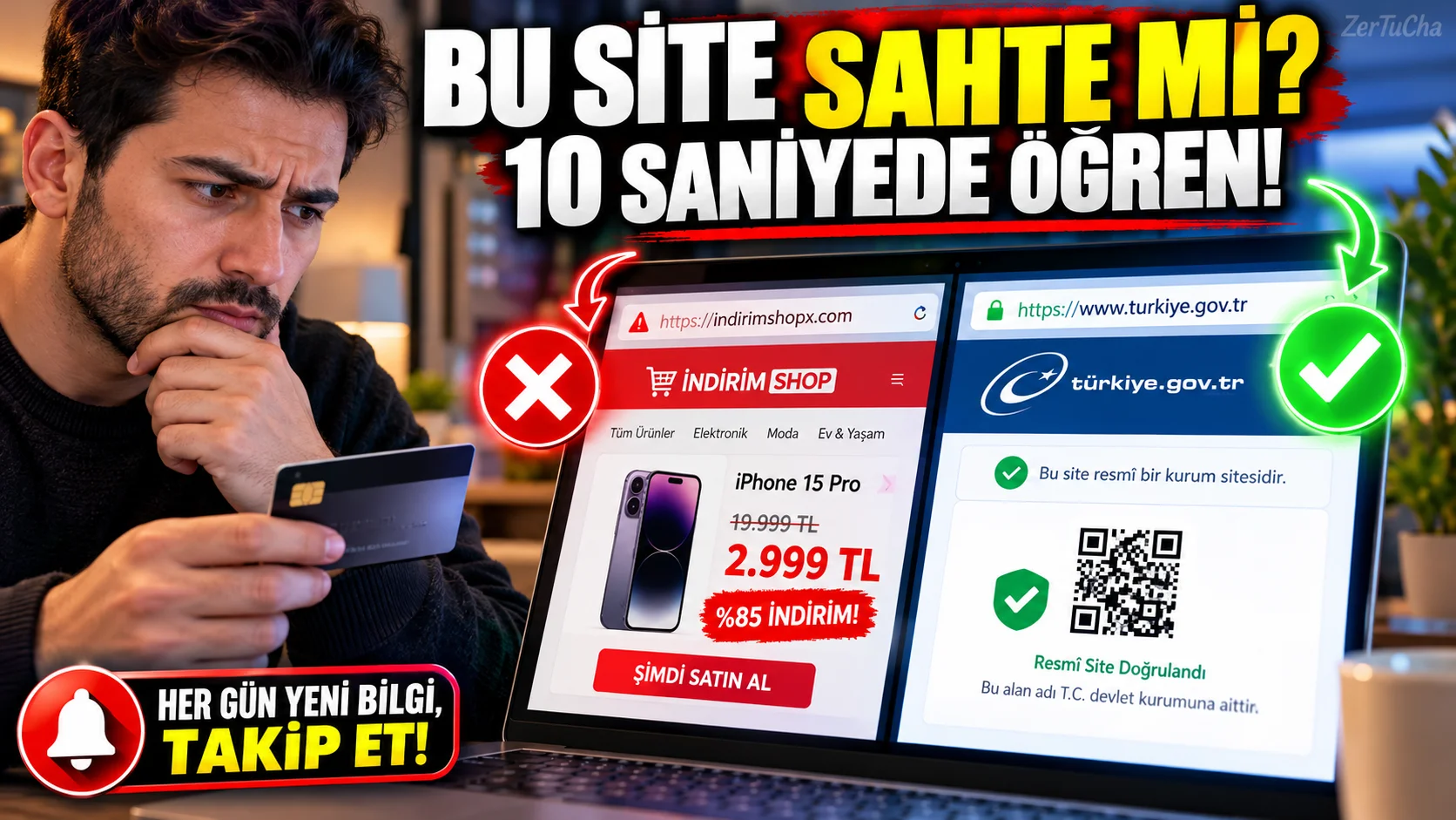 İnternetten Alışveriş Yapmadan Önce Sahte Sitelere Karşı Resmi Kontrol: ETBİS!