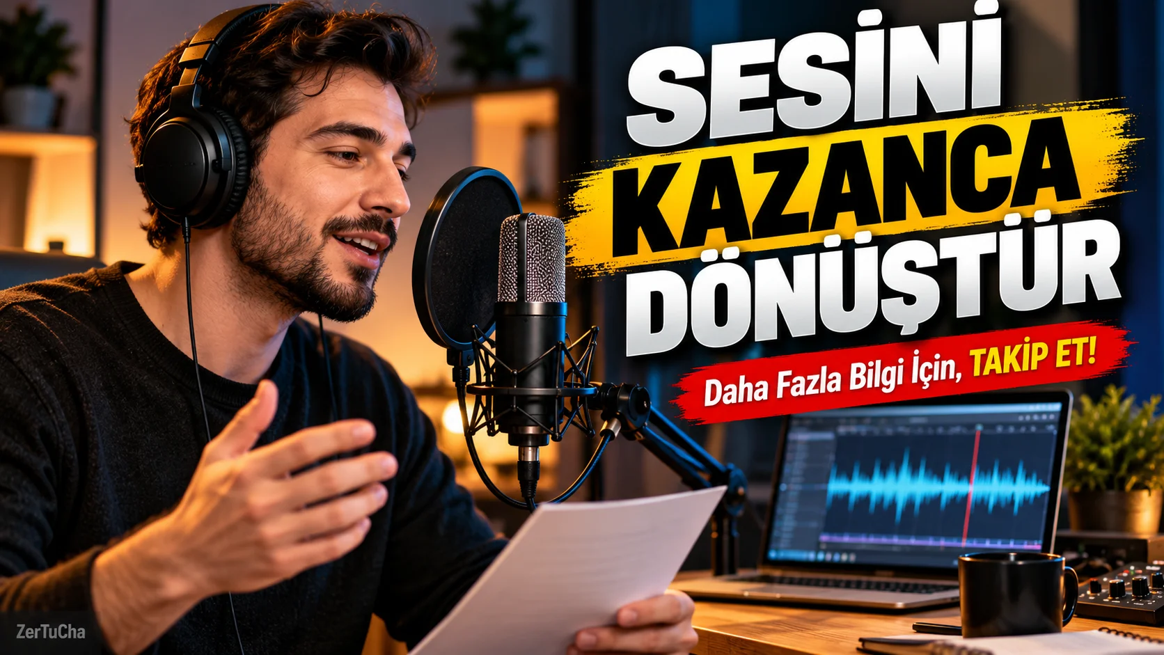 Sesinle Para Kazanmak İster misin? Evden Seslendirme Rehberi