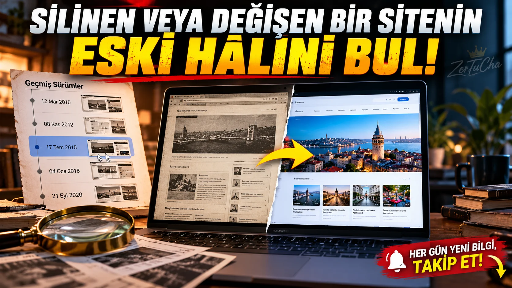 Wayback Machine: Silinen Veya Değişen Bir Web Sayfasının Eski Hâlini Bul