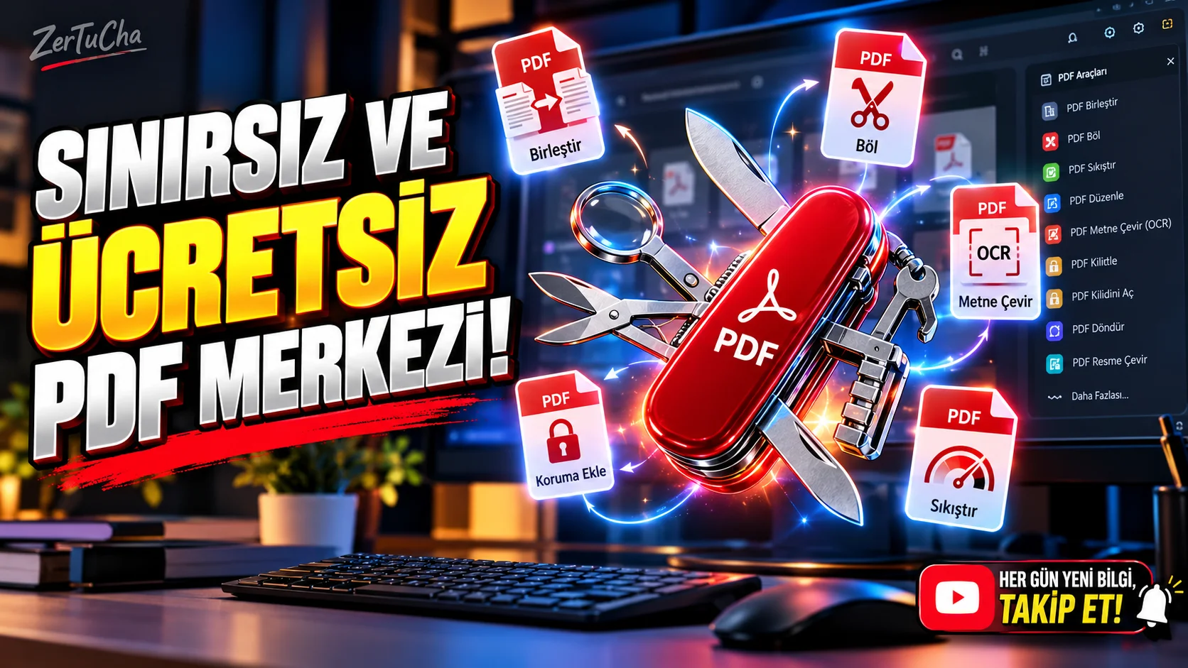 Ücretsiz Hakkınız Bitti Diyen PDF Sitelerini Unutun! Tamamen Sınırsız