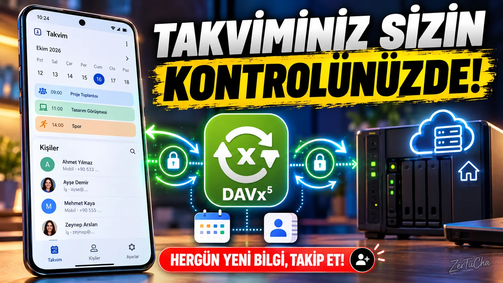 Calendar and Contact Synchronization Without Dependency on Google: What Does DAVx⁵ Do?