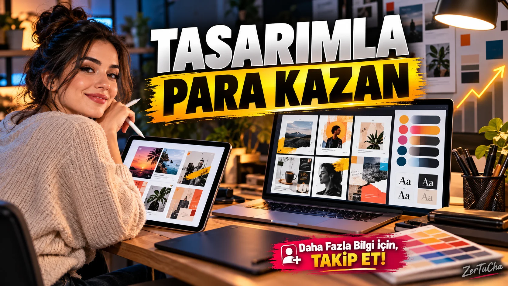 Tasarımcı Olmadan Sosyal Medya Tasarlayıp Para Kazanılır mı?