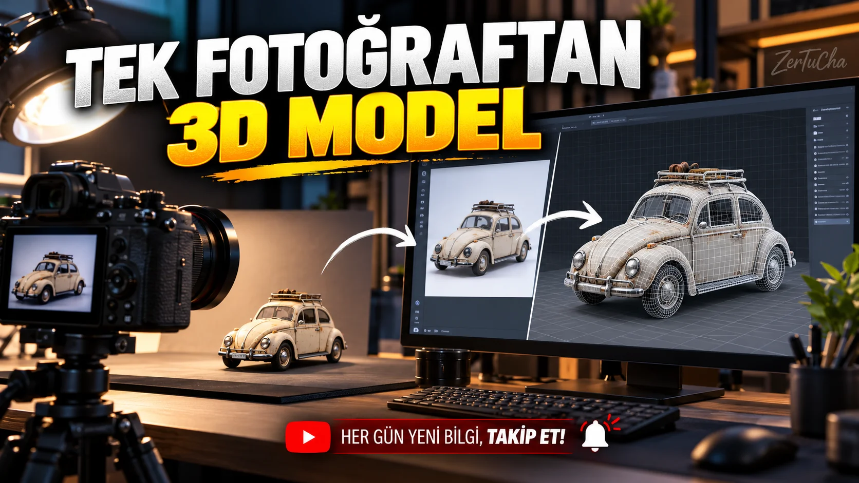 Canon'un Ücretsiz Yazılımı Tek Fotoğraftan 3D Görsel Üretebiliyor: Dual Pixel 3D Nasıl Kullanılır?
