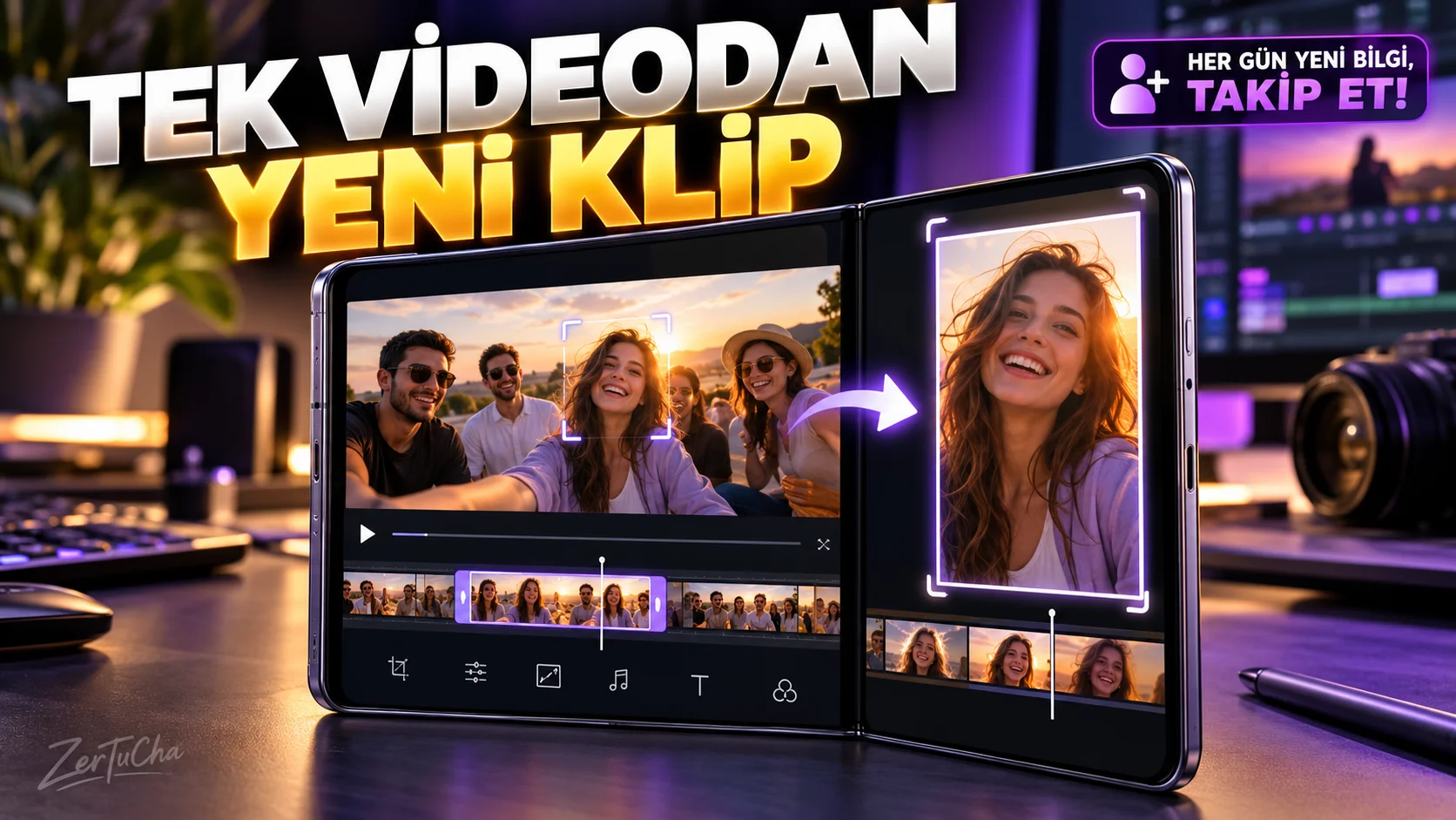 Samsung My FanCam: Kalabalık videodan tek kişiye odaklanan klip çıkar