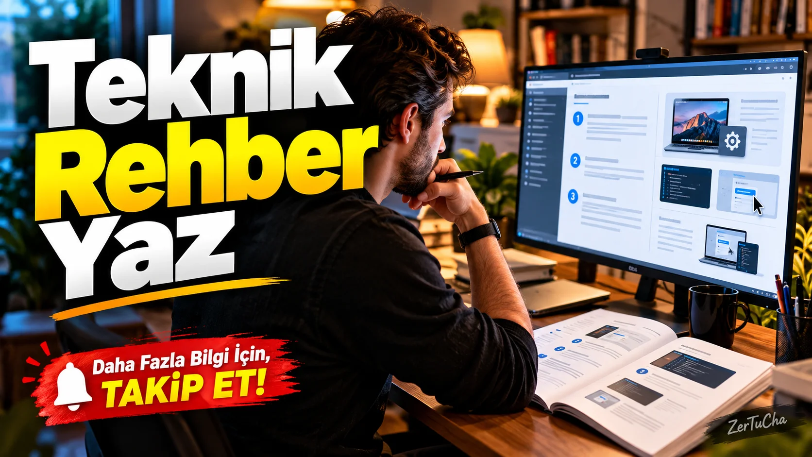 Bilgisayar Başında Teknik Rehber Yazarak Para Kazanmak: Yeni Başlayanlar İçin Adım Adım Rehber
