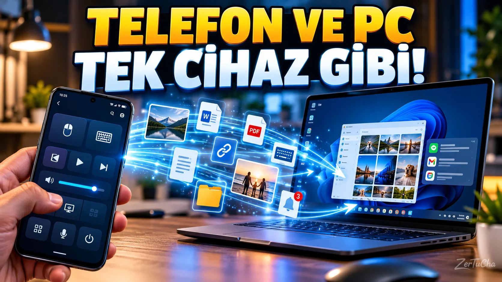 Telefonunuzu Bilgisayarınıza Bağlayın! KDE Connect ile Dosya ve Bildirim Aktarın