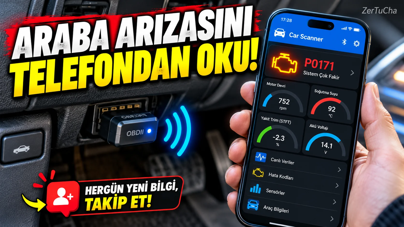Motor Arıza Lambası Yandığında Ne Olduğunu Öğrenin: Car Scanner ELM OBD2