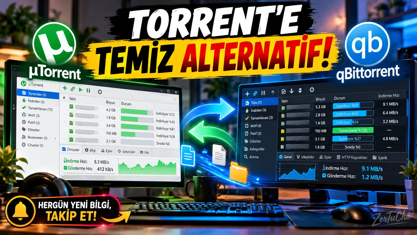 uTorrent → qBittorrent