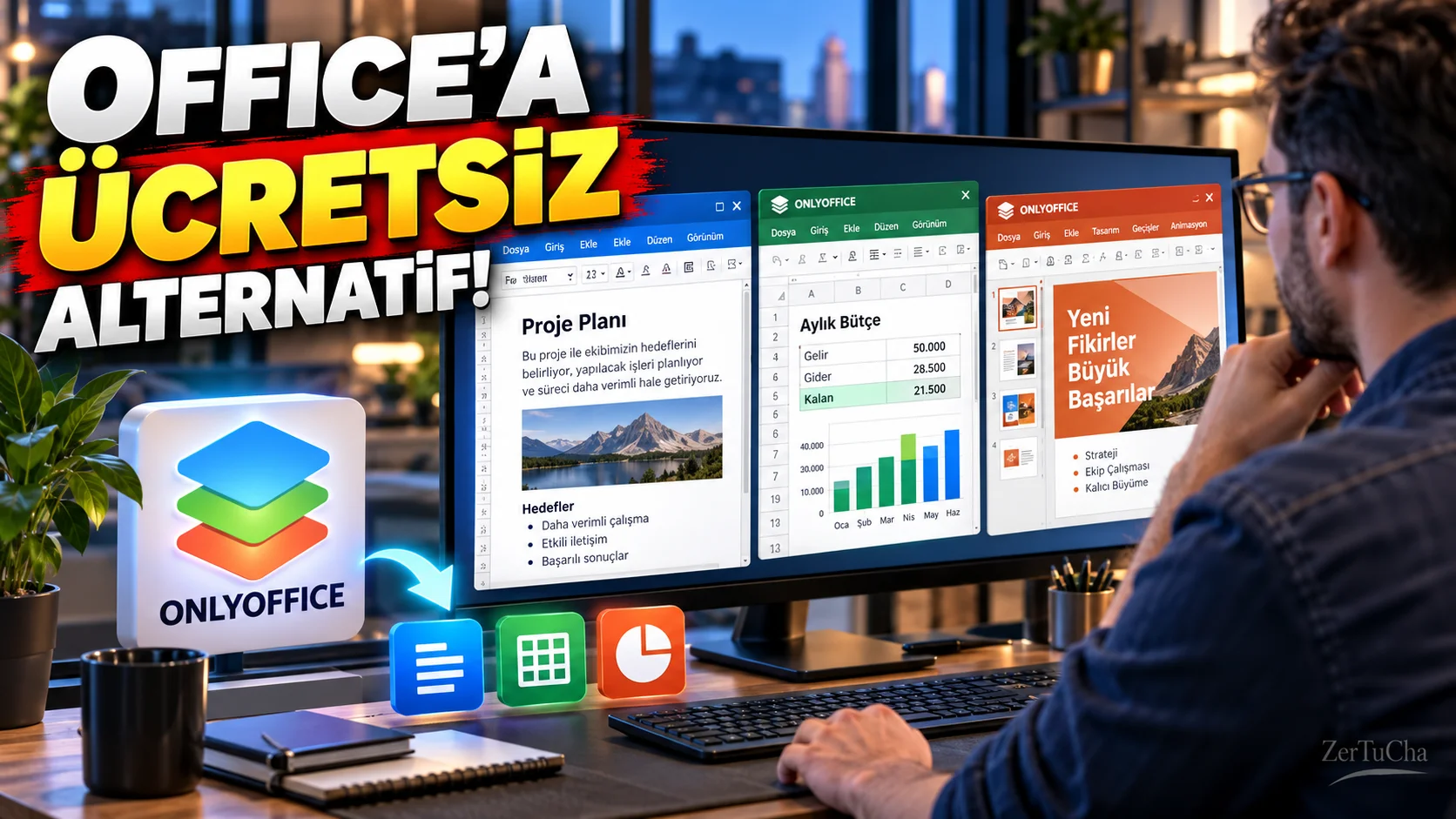 Microsoft Office Yerine ONLYOFFICE