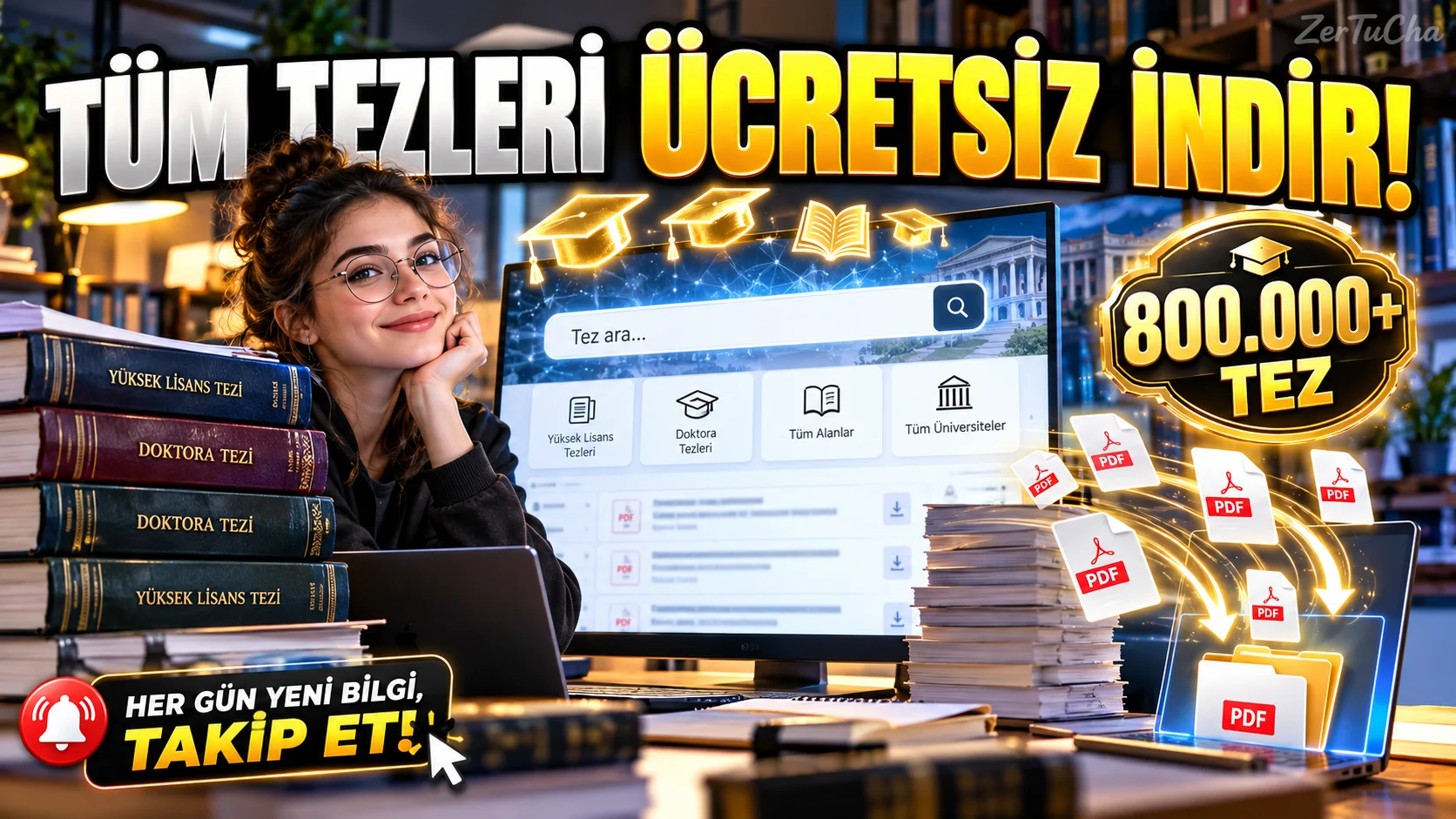 Access More than 800 Thousand Master's and Doctoral Theses for Free: YÖK National Thesis Center!