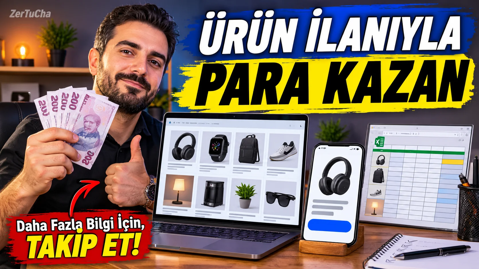 İnternetten Satış Yapanlara Hizmet Vererek Para Kazan!