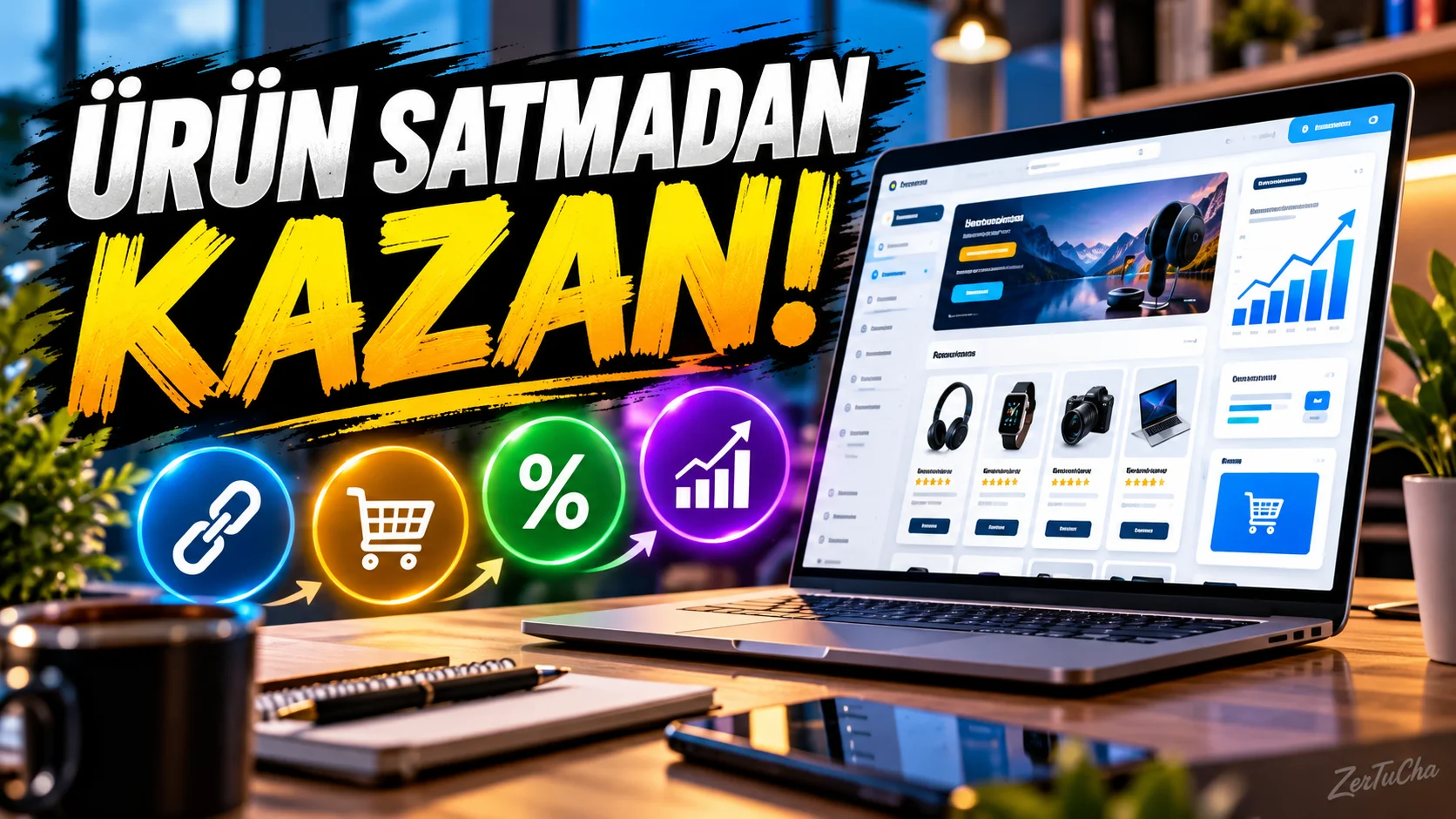Affiliate Marketing Nedir? Ürün Satmadan İnternetten Komisyon Kazanmanın Gerçek Yolu