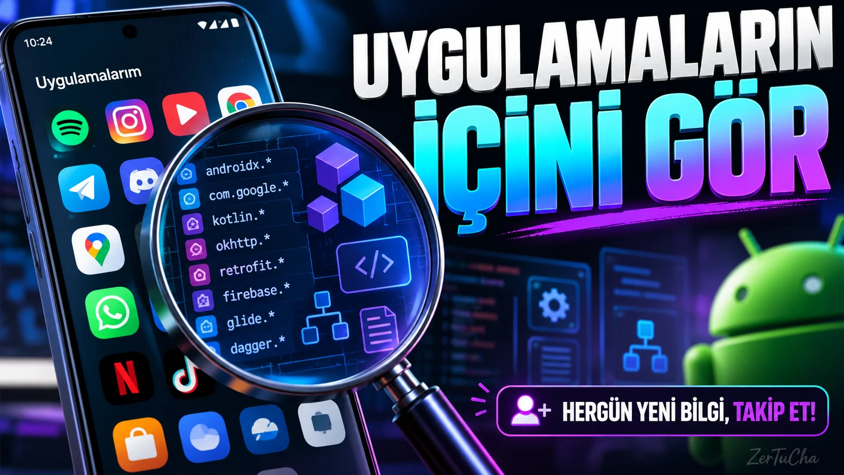 Telefonundaki Uygulamaların Içinde Neler Var? Libchecker