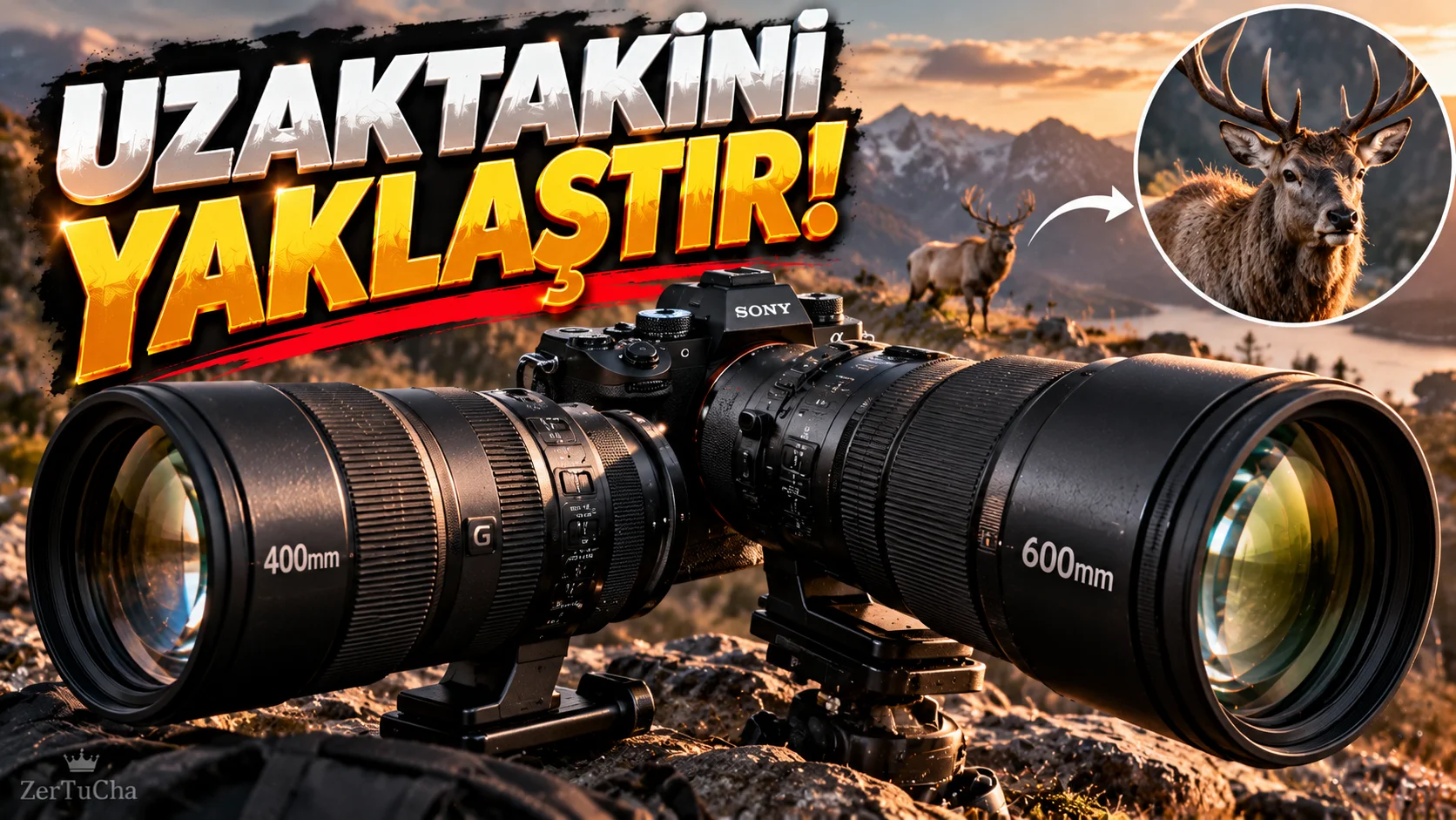 Sony İki Yeni Süper Telefoto Lensini Öne Çıkarıyor