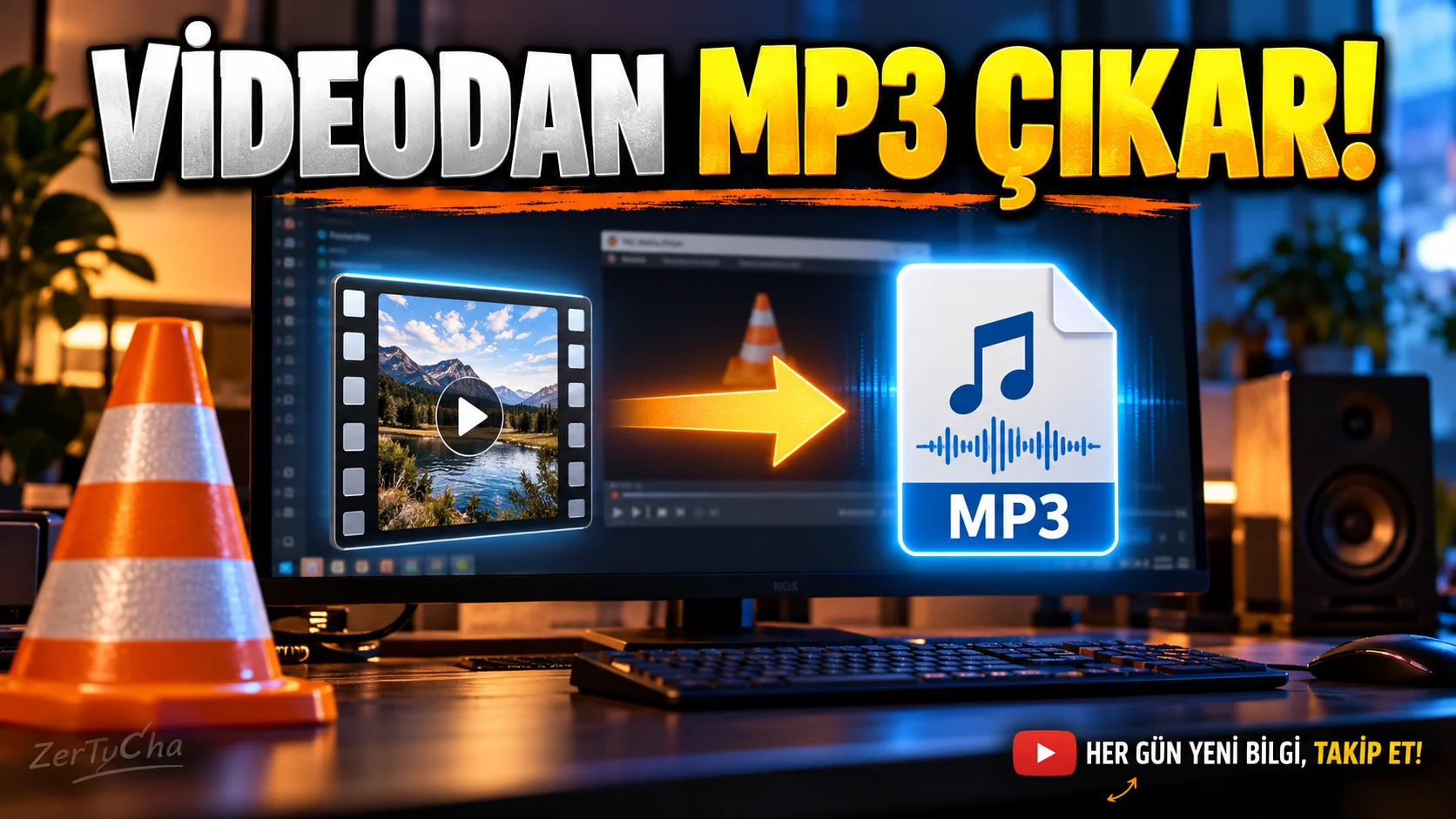 VLC ile Videoyu MP3'e Dönüştürün: Ayrı Dönüştürücü Aramayın!