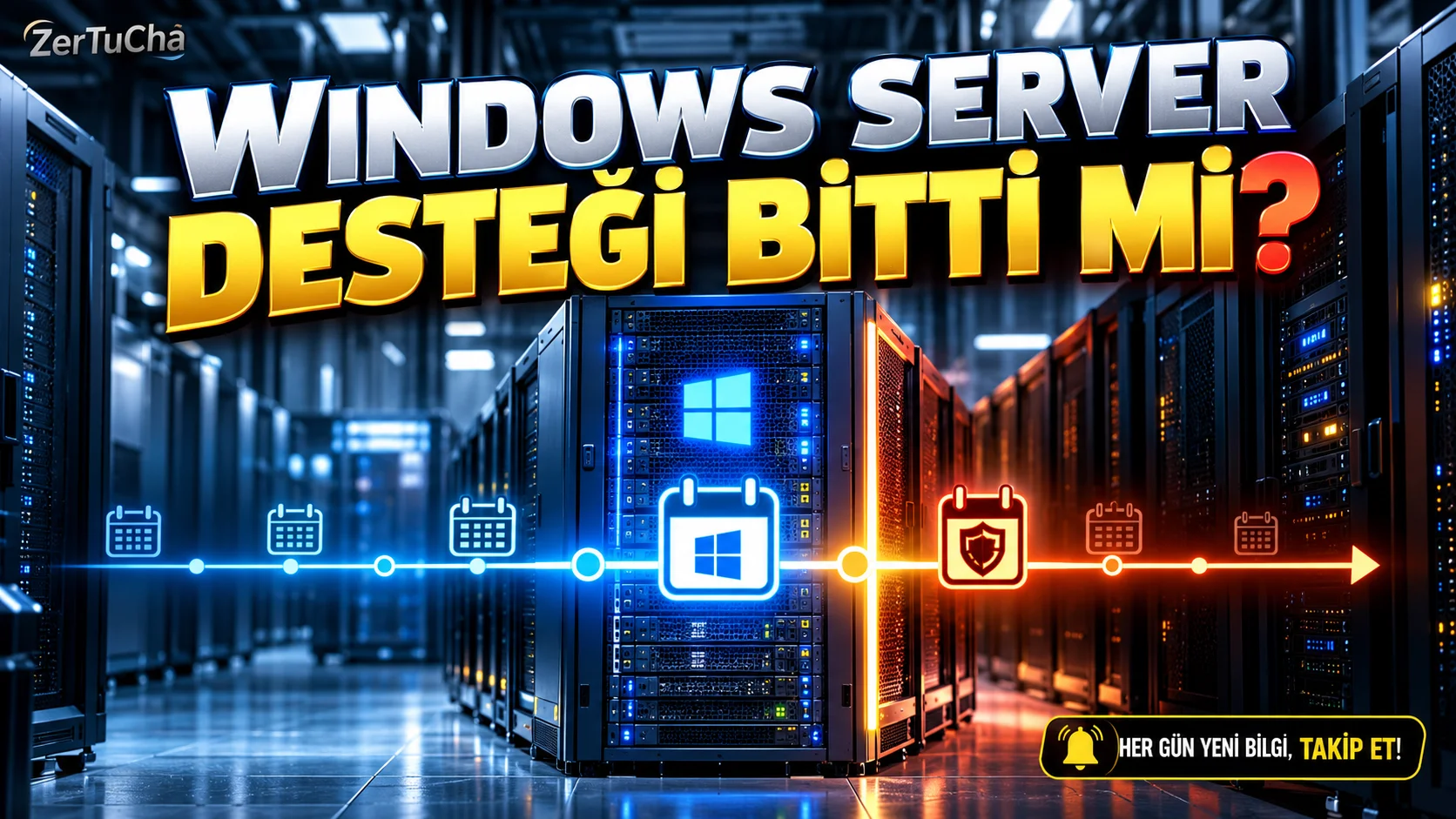 Windows Server 2022 İçin Önemli Tarih: Ana Destek Bitti, Peki Sunucular Tehlikede mi?