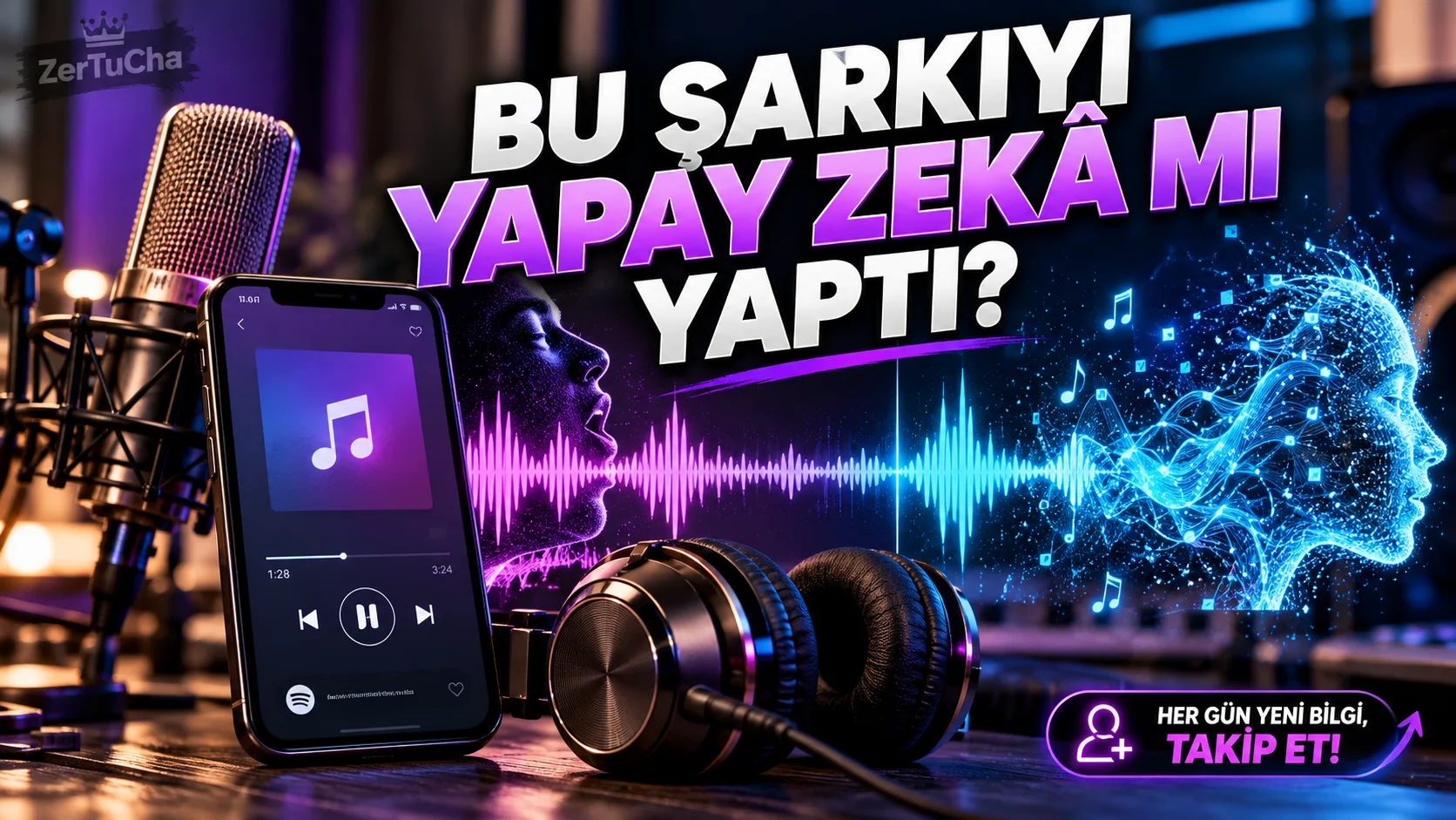 YouTube Music, Yapay Zekâ ile Üretilen Şarkıları Etiketlemeye Başlıyor: Dinlediğin Müziği Nasıl Anlayacaksın?