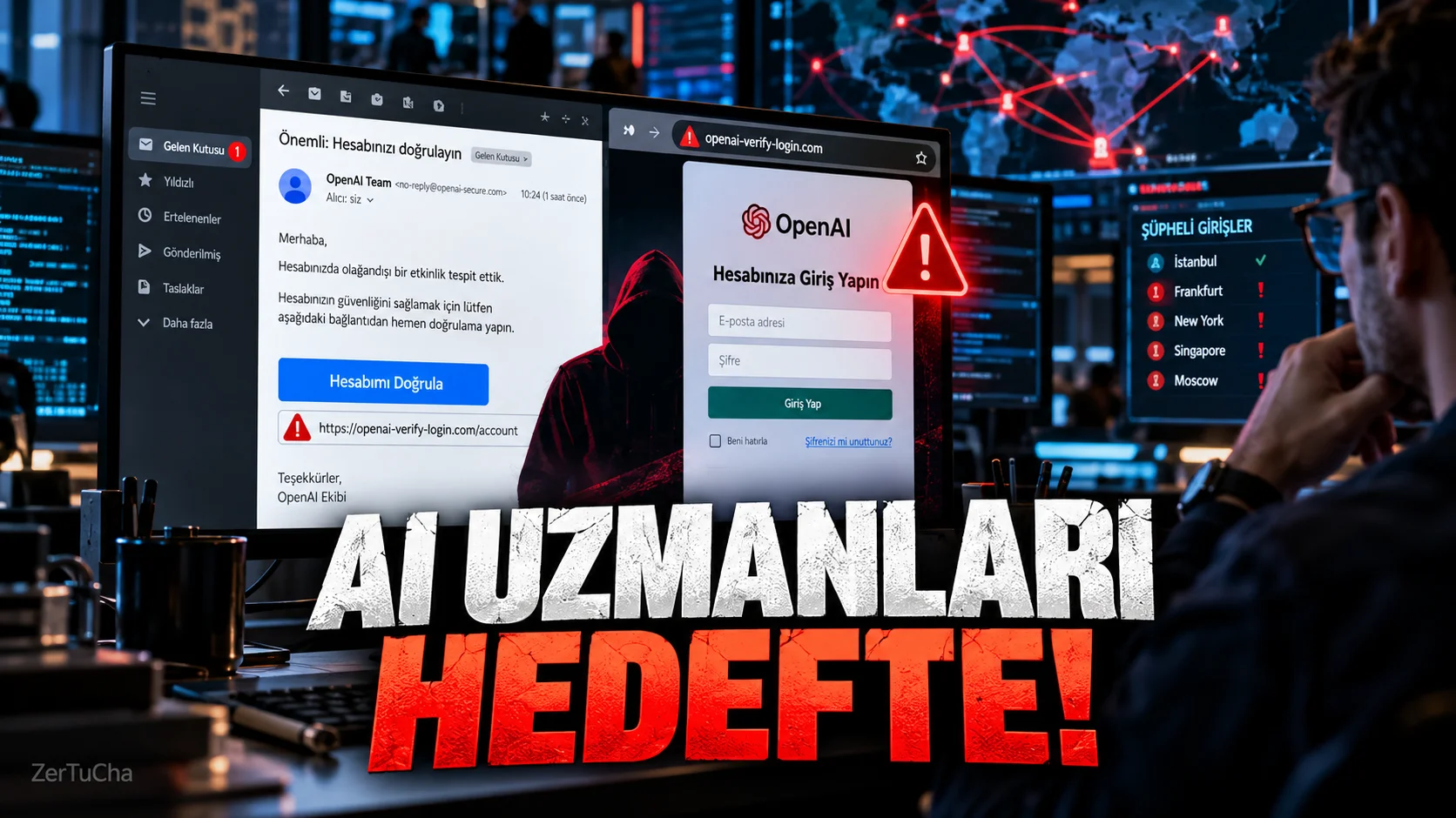 AI Uzmanlarını Hedefleyen Yeni Kimlik Avı Kampanyası