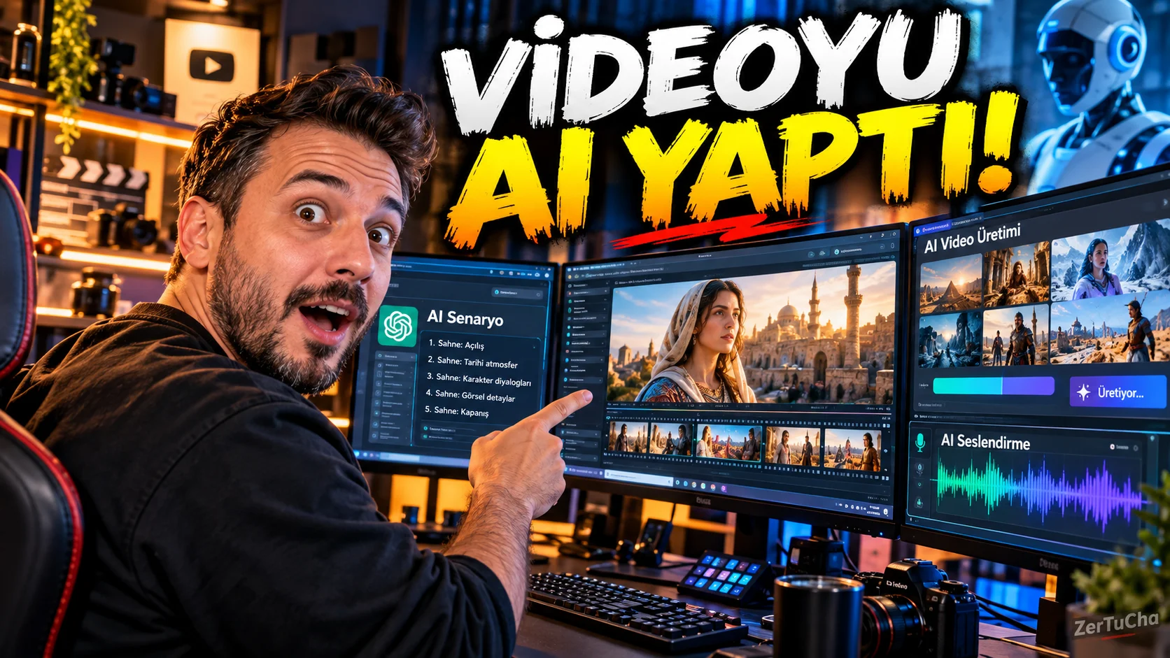 Yapay Zeka ile Sıfırdan YouTube Videosu Üretme Rehberi (2026)