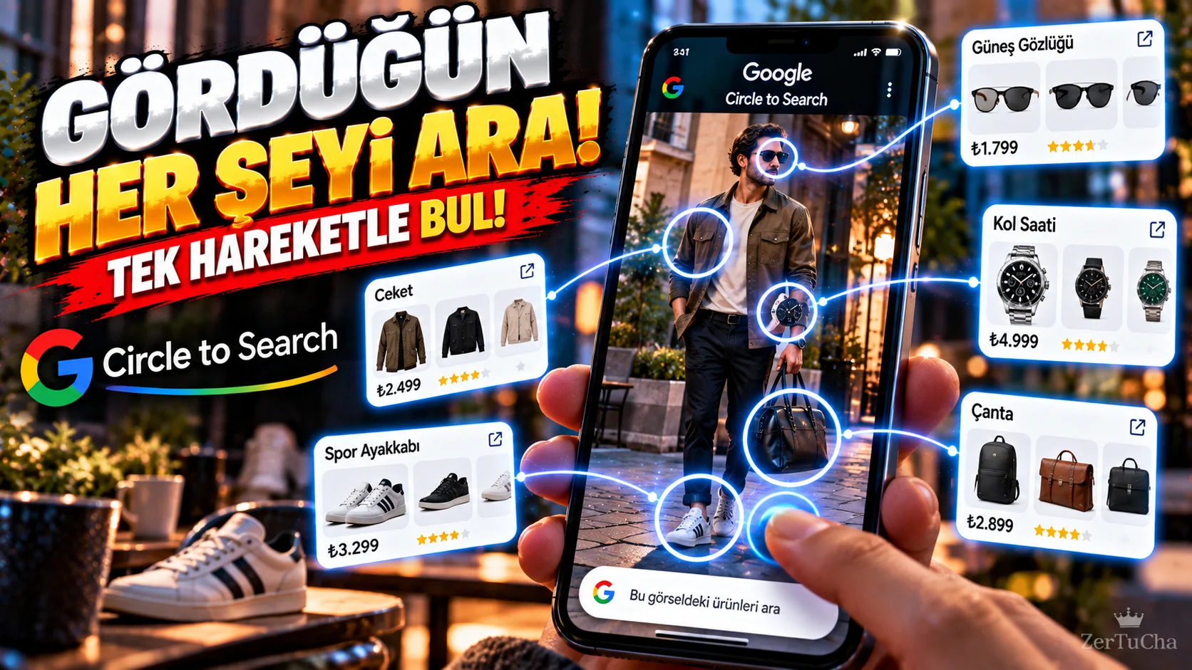 TELEFON EKRANINDA NE GÖRÜYORSAN ARA! Android'in Bu Özelliği Çok Daha Akıllı Hale Geldi