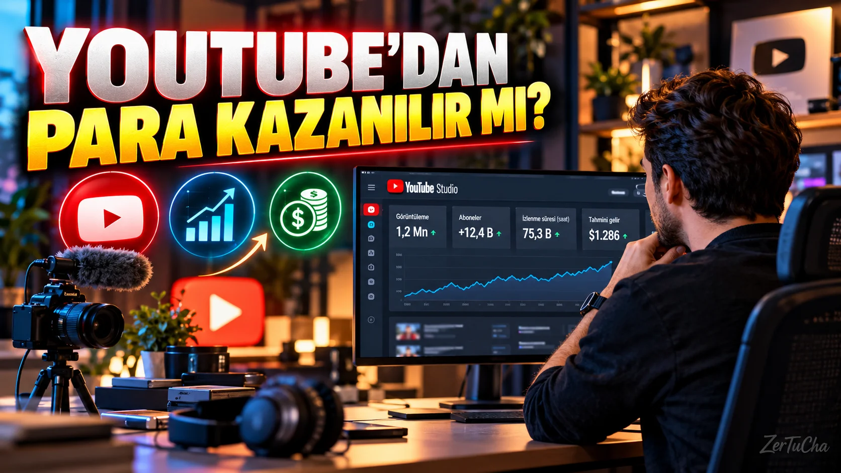 YouTube'dan Para Kazanmak Gerçekten Mümkün mü? 2026'da Sıfırdan Başlayanlar İçin Gerçekçi Rehber