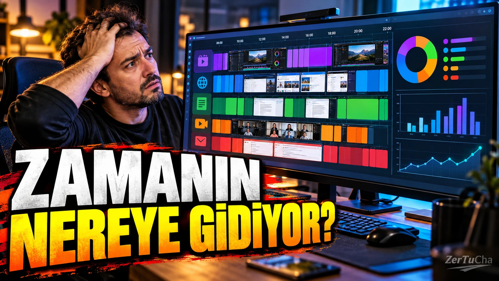 Bilgisayarda Zamanınız Nereye Gidiyor? Bu Program Her Şeyi Otomatik Kaydediyor!